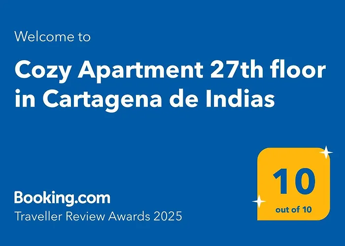 Cozy Apartment 27Th Floor In Cartagena De Indias